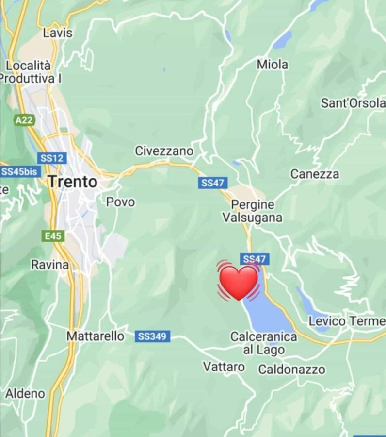 Appartement Ca' Dei Cigni à Calceranica al Lago Extérieur photo